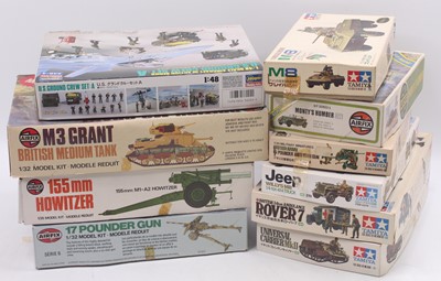 Lot 854 - Airfix/Tamiya and others various scales group...