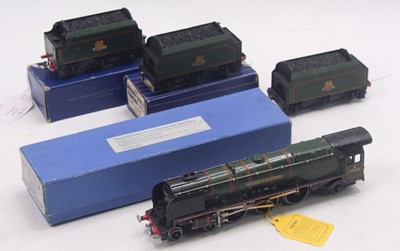 Lot 235 - One Hornby-Dublo 3-rail loco with three...