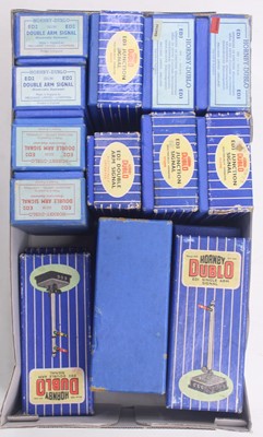 Lot 266 - Eighteen Hornby-Dublo electrically operated...