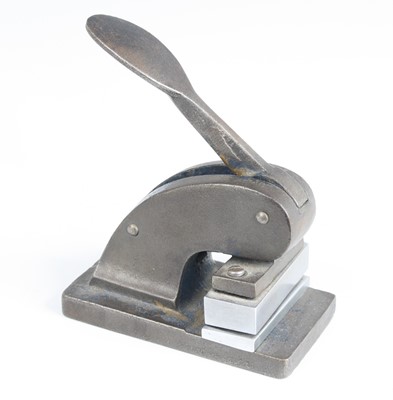 Lot 3242 - A WW II iron desk top seal for the Home Guard,...