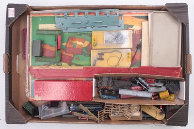 Lot 582 - Four empty Trix Twin post-war set boxes, in...
