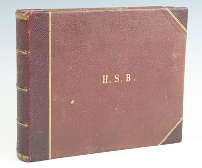 Lot 3232 - An early 20th century photograph album, the...