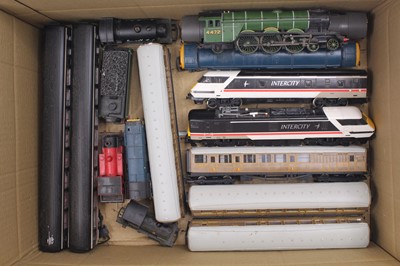 Lot 663 - A collection of Hornby locos and rolling stock...