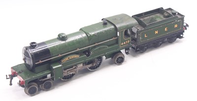 Lot 105 - 1933-36 Hornby 0 gauge no.3C clockwork 4-4-2...