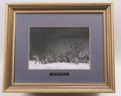 Lot 1861 - A 30mm scale picture frame style diorama...