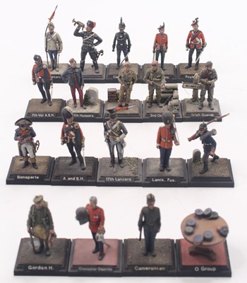 Lot 1882 - A collection of 48mm and 54mm scale Historex...