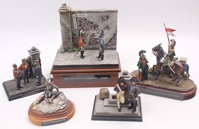 Lot 1889 - A collection of 54mm scale Napoleonic interest...