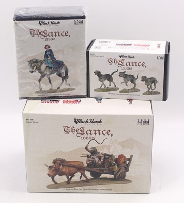 Lot 1920 - Black Hawk 54mm Painted 1330s series group of...
