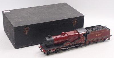 Lot 127 - 0 gauge scratch built loco coarse scale 2 rail...