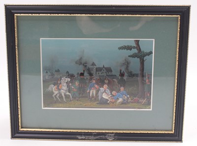 Lot 1891 - A professionally built and handpainted box...