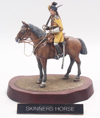 Lot 1895 - A 90mm scale white metal professionally...