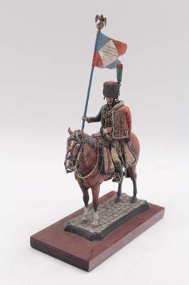 Lot 1896 - A Chota Sahib 90mm scale white metal...