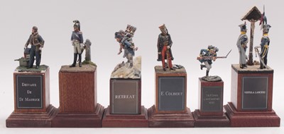 Lot 1898 - A collection of 6 various 54mm scale...