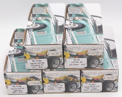 Lot 810 - SMTS Models 1/43 scale group of 5 unbuilt...