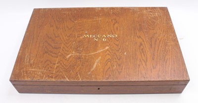 Lot 1650 - A Meccano No. 6 circa 1930s outfit, housed in...