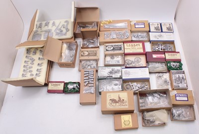 Lot 1926 - Tray containing a collection of white metal...