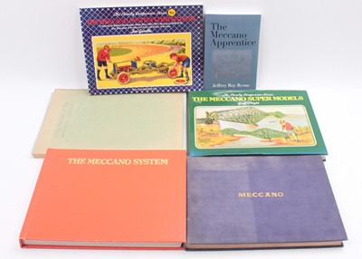 Lot 1550 - One box containing Meccano related hard and...