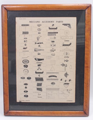 Lot 1620 - An original Meccano English edition accessory...