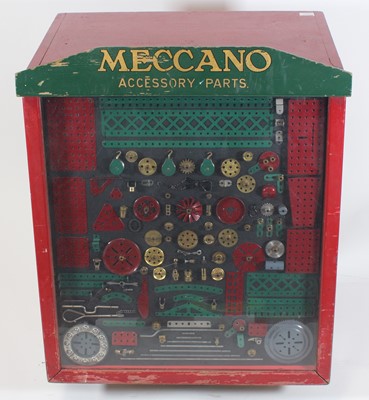 Lot 1626 - An original Meccano dealer display chest...