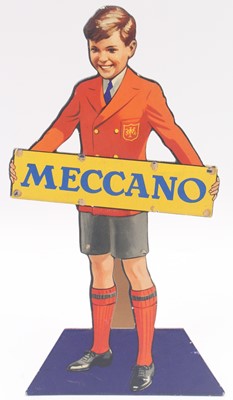 Lot 1632 - An original Meccano shop display card...