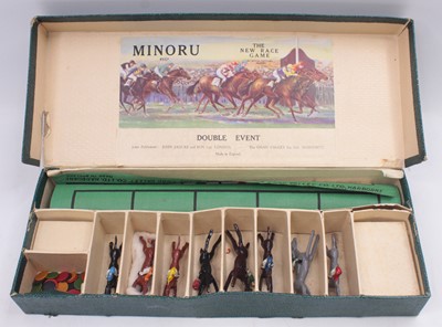 Lot 1576 - A Chad Valley Minoru - The New Race Game,...