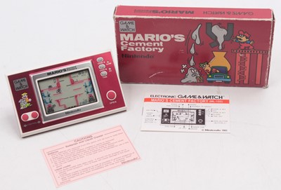 Lot 1457 - A Nintendo Game & Watch Mario's Cement Factory,...