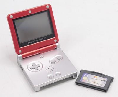 Lot 1451 - An original Nintendo Gameboy Advance SP Mario...