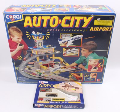 Lot 1442 - A Corgi No. 93120 Auto City Airport housed in...