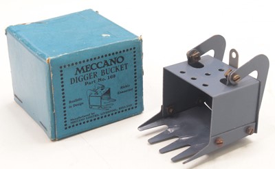 Lot 1638 - A Meccano part No. 169 Digger Bucket,...