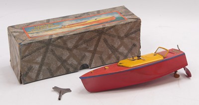 Lot 1641 - A Meccano Hornby speed boat No. 1 Martin,...