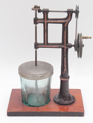 Lot 1645 - A Marklin cast iron and hand operated model of...
