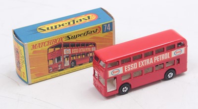 Lot 1488 - Matchbox Superfast no.74, Daimler bus, red...