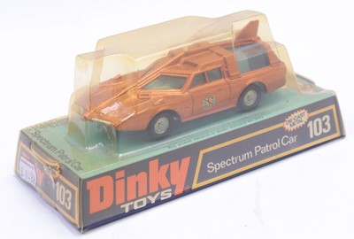 Lot 1046 - Dinky Toys No.103 Spectrum Patrol Car in...