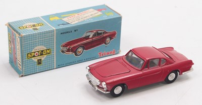 Lot 1679 - Triang Spot On No.261 Volvo P1800, red body...
