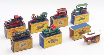 Lot 1546 - Matchbox Models of Yesteryear group of 7 to...
