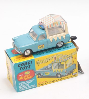 Lot 1296 - Corgi Toys Modern Release Walls Ice Cream Van,...