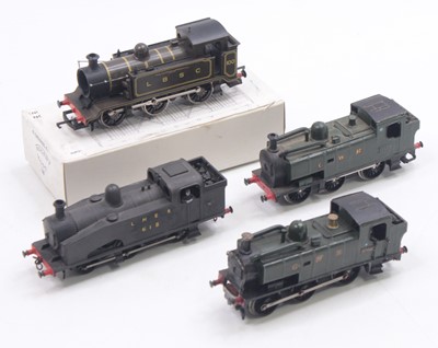 Lot 597 - Four kit built or modified 00 gauge locos to...