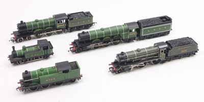 Lot 421 - Four 00 gauge locos to include an early Hornby...
