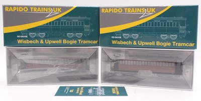Lot 448 - Two Rapido Trains Wisbech & Upwell Bogie...