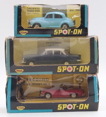 Lot 1714 - A collection of three boxed Triang Spot-On...