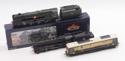 Lot 338 - Four 00 gauge locos to include a Bachmann Lord...