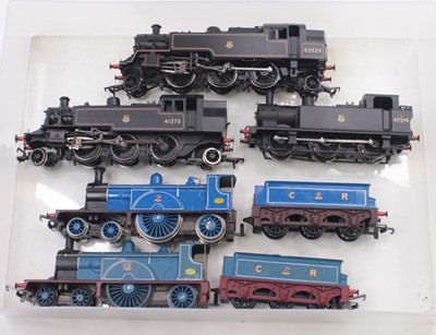 Lot 493 - Five 00 gauge locos to include two Triang...