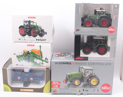 Lot 1791 - Siku/Wiking and other 1/32 scale group of 6...