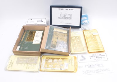 Lot 616 - A collection of 00 gauge unmade kits to...