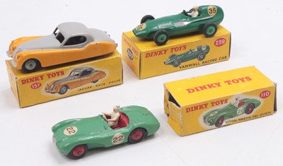 Lot 1177 - Dinky Toys group of 3 Racing Diecasts to...