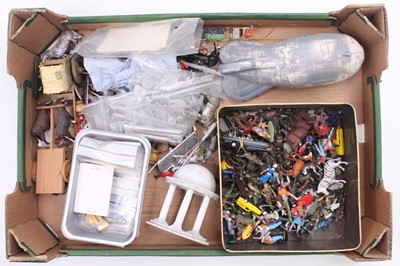Lot 1918 - One tray containing various Britains and Corgi...