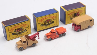 Lot 1537 - Matchbox 1/75 series group of 3 to include; No....