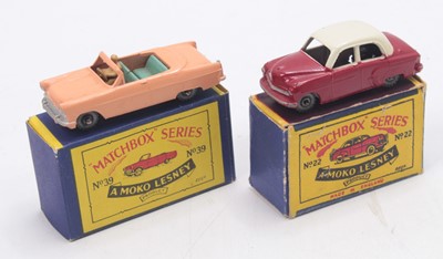 Lot 1533 - Matchbox 1/75 series group of 2 to include; No....