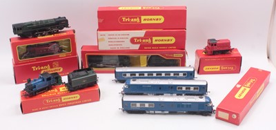 Lot 503 - Nine Triang 00 gauge locos to include a 4-6-2...