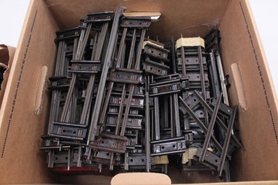 Lot 112 - Three archive boxes of Hornby clockwork...